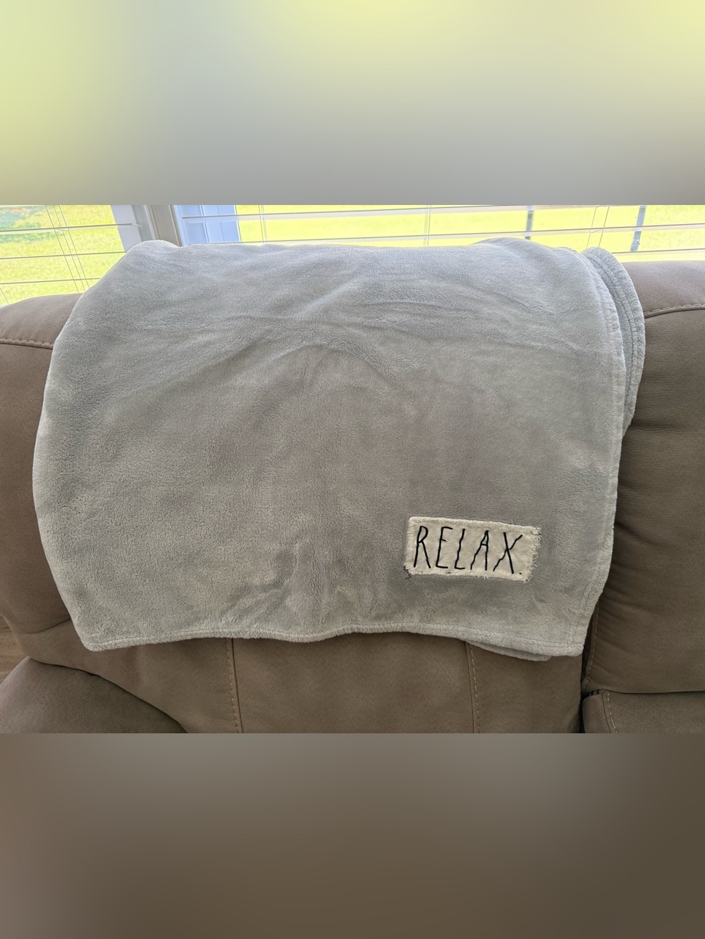 Rae Dunn Relax Throw Blanket